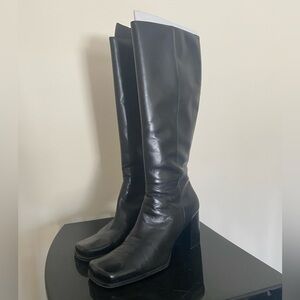 Capezio Black Knee-High Boots with Heel